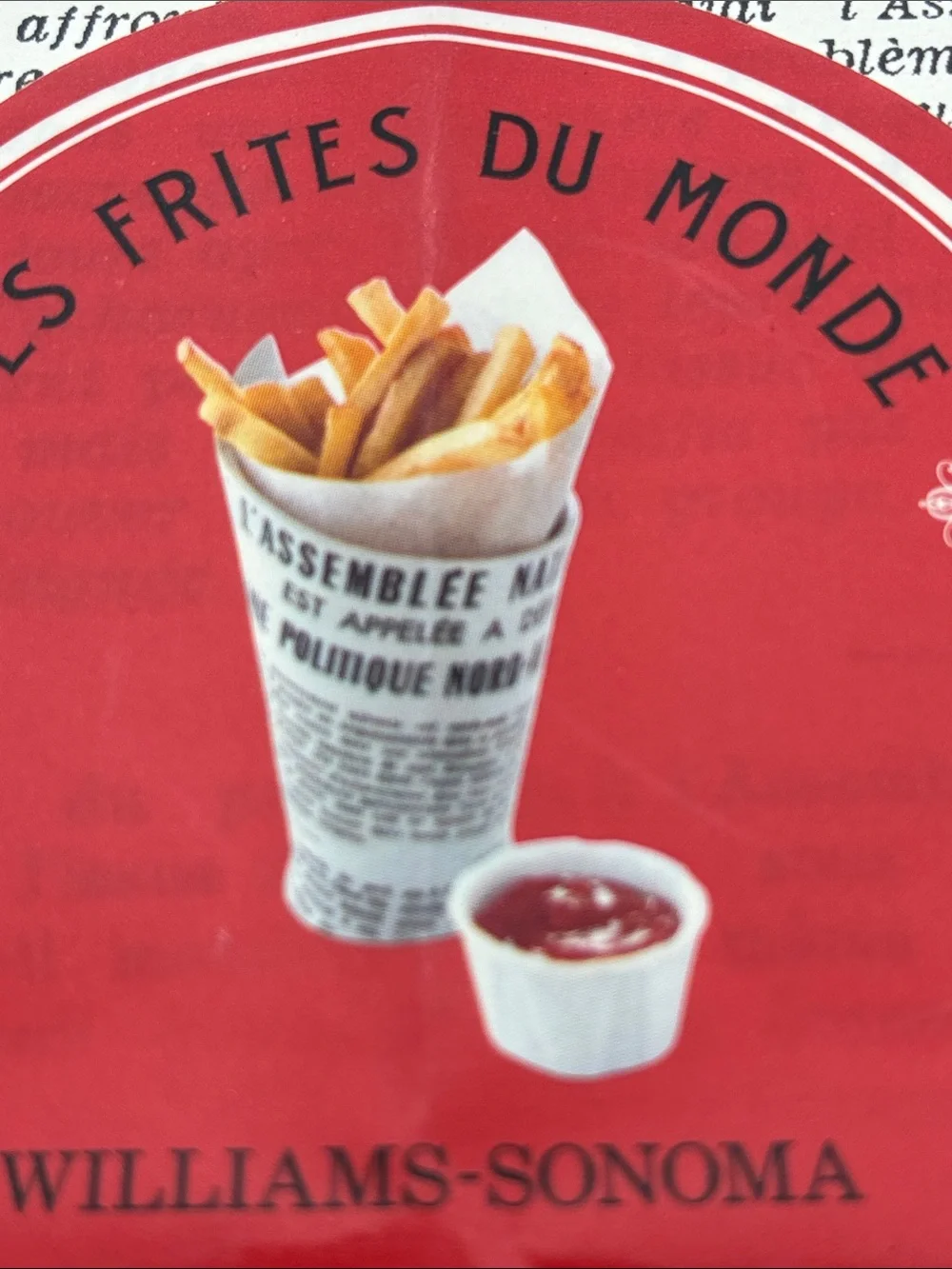 Williams Sonoma French Fry & Condiment Server Set